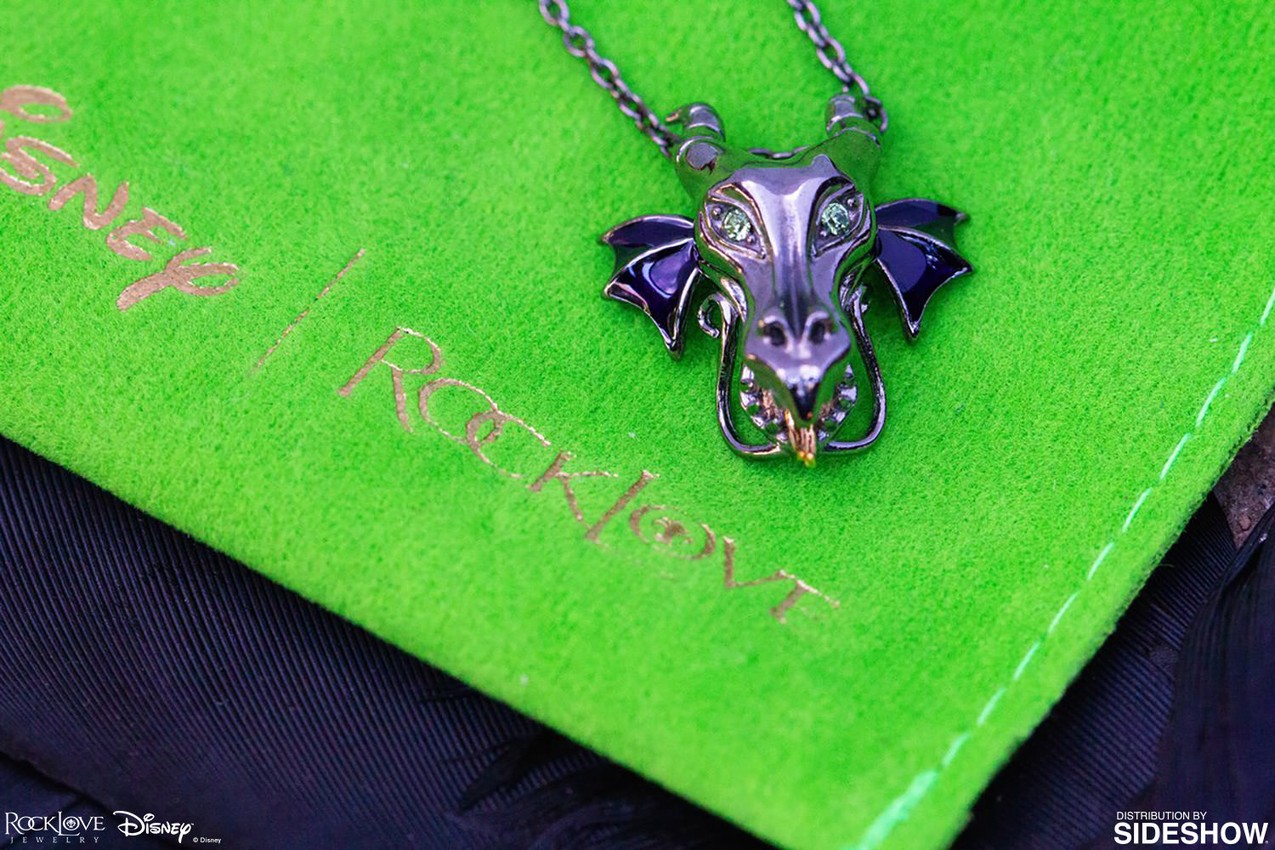 Maleficent Dragon Pendant- Prototype Shown View 4