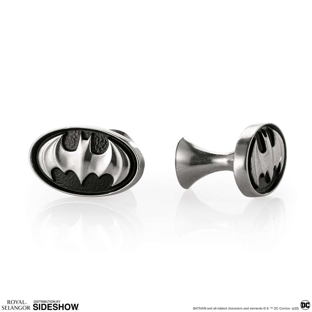 Batman Insignia Cufflinks (Prototype Shown) View 5
