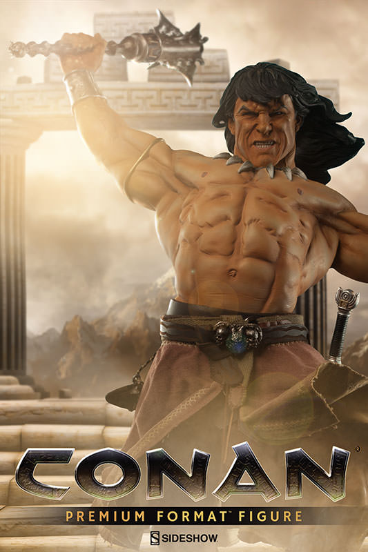 Conan the Barbarian Raging. Barbarian Rage. Chronicle Collectibles Cain.
