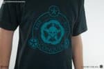 Gallery Image of Unsettled Union Black-Aqua T-Shirt Apparel