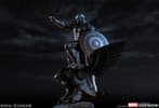 Gallery Image of Captain America Resolute Figurine Pewter Collectible