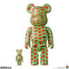 Gallery Image of Be@rbrick Green Heart 100% and 400% Collectible Set