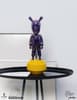 Gallery Image of The Guest Little Purple on Yellow Figurine