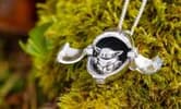 Gallery Image of The Child Hover Pram Pendant Jewelry