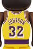 Gallery Image of Be@rbrick Magic Johnson (Los Angeles Lakers) 100% and 400% Bearbrick