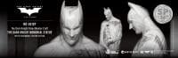 Gallery Image of The Dark Knight Memorial (White Faux Marble Texture Edition) Statue