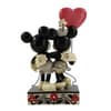 Gallery Image of Mickey and Minnie Heart Figurine
