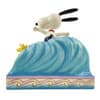 Gallery Image of Snoopy & Woodstock Surfing Figurine