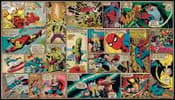 Gallery Image of Marvel Classics Comic Panel Wallpaper Mural Mural