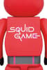 Gallery Image of Be@rbrick Squid Game Guard (Triangle) 100% & 400% Bearbrick