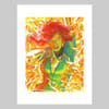 Marvel Marvelocity: Phoenix Art Print