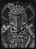 Boba Fett™ (Silver Canvas Variant) Art Print