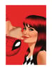 Spider-Man & Mary Jane Art Print