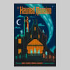 Disney Magic Kingdom's Haunted Mansion Art Print