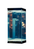 Master Revolving House Black Display Case