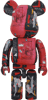 Be@rbrick Andy Warhol X Jean Michel Basquiat #1 1000% Bearbrick