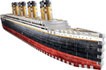 Titanic 3D Puzzle Puzzle