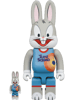 R@bbrick Bugs Bunny 100% and 400% Collectible Figure