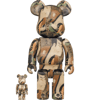 Be@rbrick Toshusai Sharaku 100% and 400% Set Bearbrick