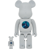 Be@rbrick PiL Chrome Version 100% and 400% set Bearbrick