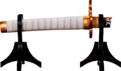Broken Nichirin Sword (Kyojuro Rengoku) Prop Replica