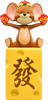 Tom & Jerry Good Fortune Statue