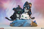 Dart, Pouncer, and Ruffrunner