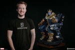 Thanos on Throne