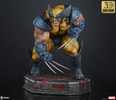 Full Wolverine: Berserker Rage Statue, showing him unsheathing his claws in a menacing pose, ready to unleash his savage power. (Prototype Shown) View 10