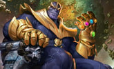 Thanos on Throne Variant Exclusive Edition View 1