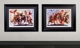 Avengers Team Cap and Iron Man Exclusive Edition View 1