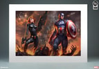 Captain America and Black Widow Exclusive Edition View 14