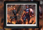 Captain America and Black Widow Exclusive Edition View 2