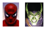 Spider-Man: Portraits of Heroism & Green Goblin: Portraits of Villainy Set