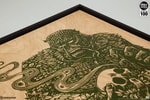 Swamp Thing Print on Wood Variant Exclusive Edition View 6