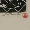Black Panther Linocut on Lokta Paper Exclusive Edition View 2