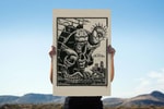 Spider-Man Linocut on Lokta Paper Exclusive Edition View 1