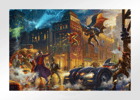 The Dark Knight Saves Gotham City