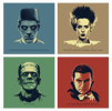Universal Monsters Featuring Bela Lugosi as Dracula Headshots View 2