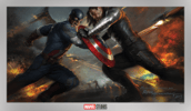 Captain America: The Winter Soldier (Metallic Silver Variant) View 2