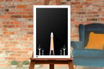 Minimalist X-Wing Fighter