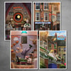 Wallace & Gromit Art Print Set
