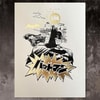 Batman™ Core (Black & Gold) Foil Letterpress Poster View 1