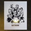 Batman™ Team Foil Letterpress Poster View 1