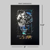 The Joker (Holographic) Foil Letterpress Poster View 2
