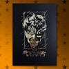 The Joker (Gold) Foil Letterpress Poster View 1