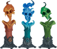 The Lighter Side of Darkness: Faction Candle Statue Set