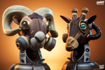 Ram and Giraffe