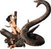 Snake and Slave Girl View 9