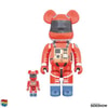 Bearbrick Space Suit Orange Version 100 and 400 (Prototype Shown) View 1